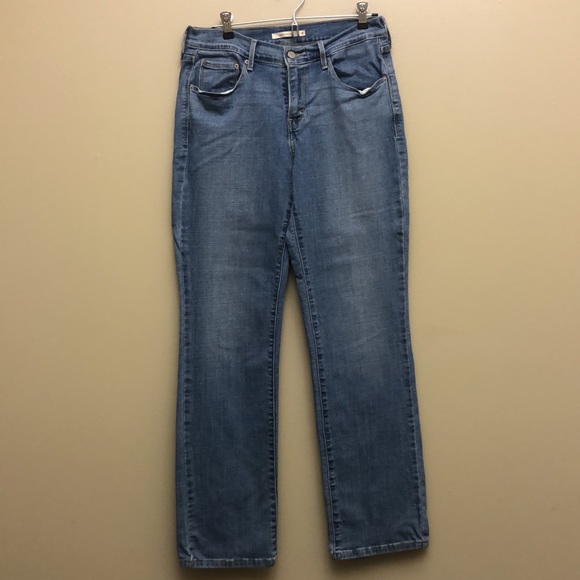 Women's Levi's® 505™ Straight Jeans 8M W29XL32 - Picture 3 of 15